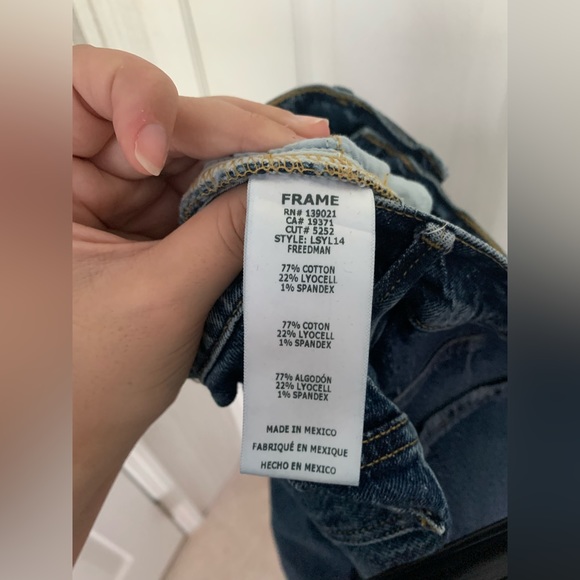 FRAME Le Sylvie Slender Straight Jeans - Picture 6 of 6